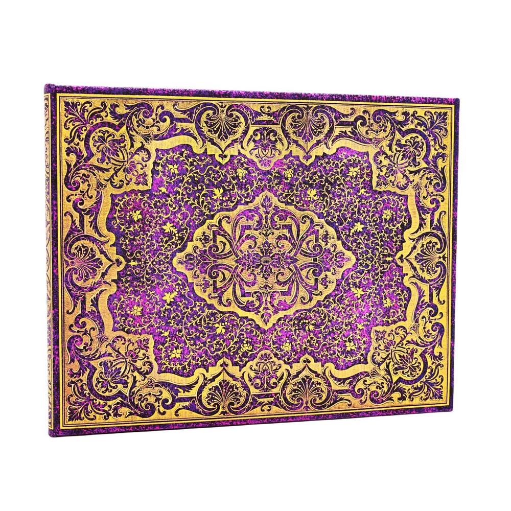 Picaresque Unlined Hardcover Guest Book (Elastic Band Closure), 9781439798782
