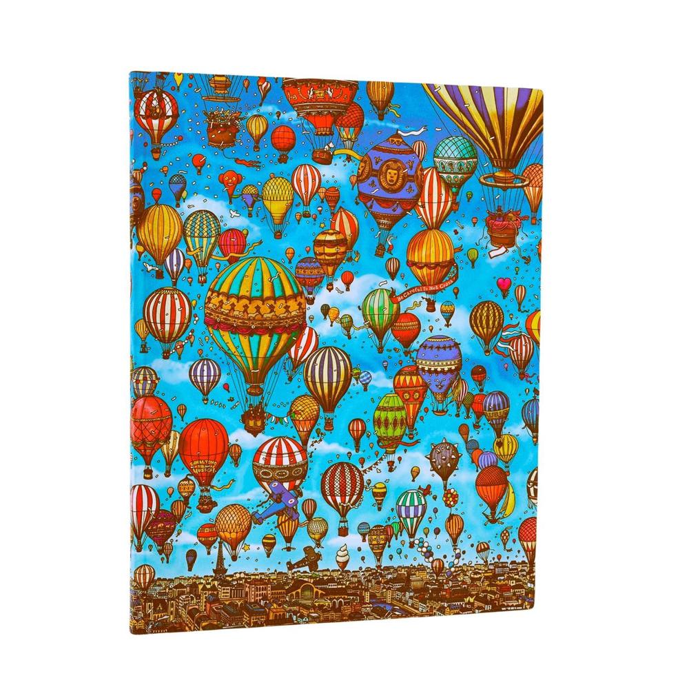 Balloon Festival (Pierre the Maze Detective) Ultra Unlined Softcover Flexi Journal (Elastic Band Closure) by Paperblanks - ISBN: 9781439799093