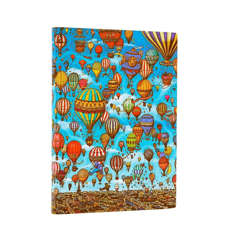 Balloon Festival (Pierre the Maze Detective) Midi Unlined Softcover Flexi Journal (Elastic Band Closure) by Paperblanks - ISBN: 9781439799116