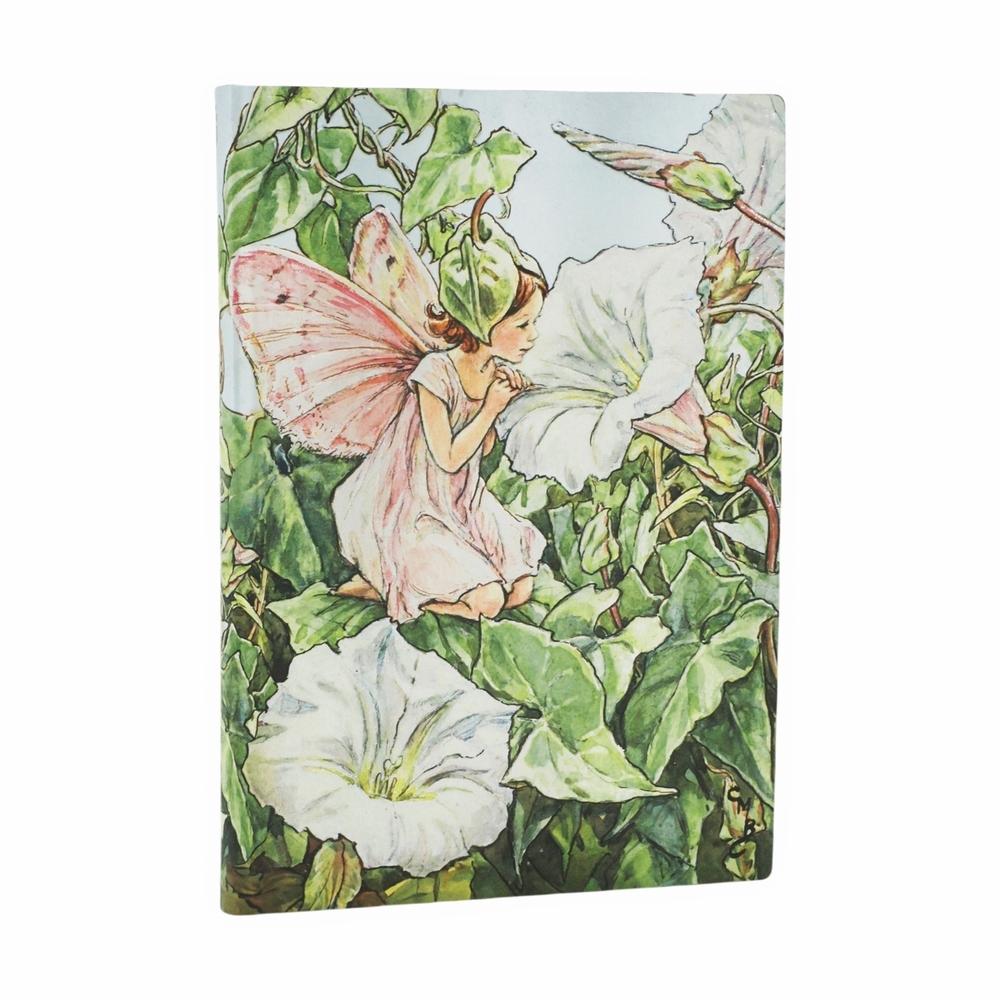 Bindweed Fairy (Flower Fairies) Midi Unlined Softcover Journal (Elastic Band Closure) by Paperblanks - ISBN: 9781439799178