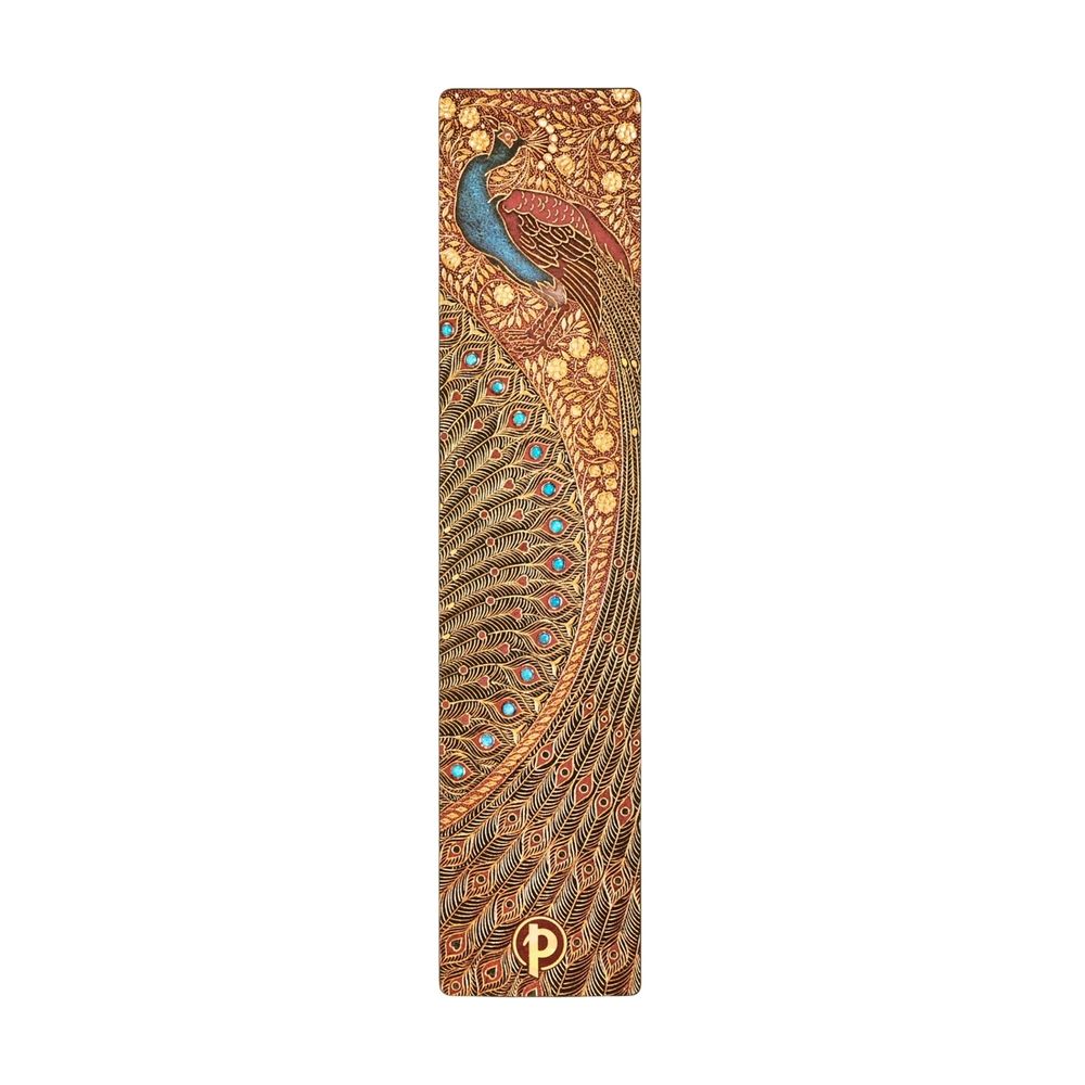 Hafiz’s Peacocks (Sangorski & Sutcliffe) Bookmark by Paperblanks - ISBN: 9781439799352
