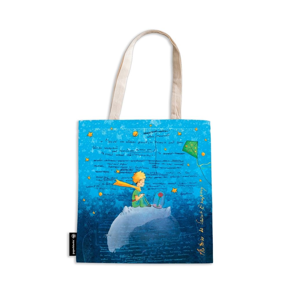 Saint-Exupéry, The Little Prince (Embellished Manuscripts Collection) Canvas Bag by Paperblanks - ISBN: 9781439799390