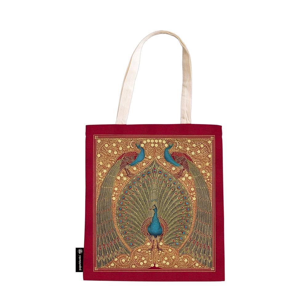 Hafiz’s Peacocks (Sangorski & Sutcliffe) Canvas Bag by Paperblanks - ISBN: 9781439799413