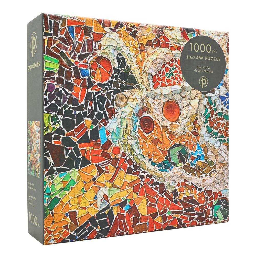 Gaudi’s Sun (Gaudi’s Mosaics) 1000 Piece Jigsaw Puzzle by Paperblanks - ISBN: 9781439799451