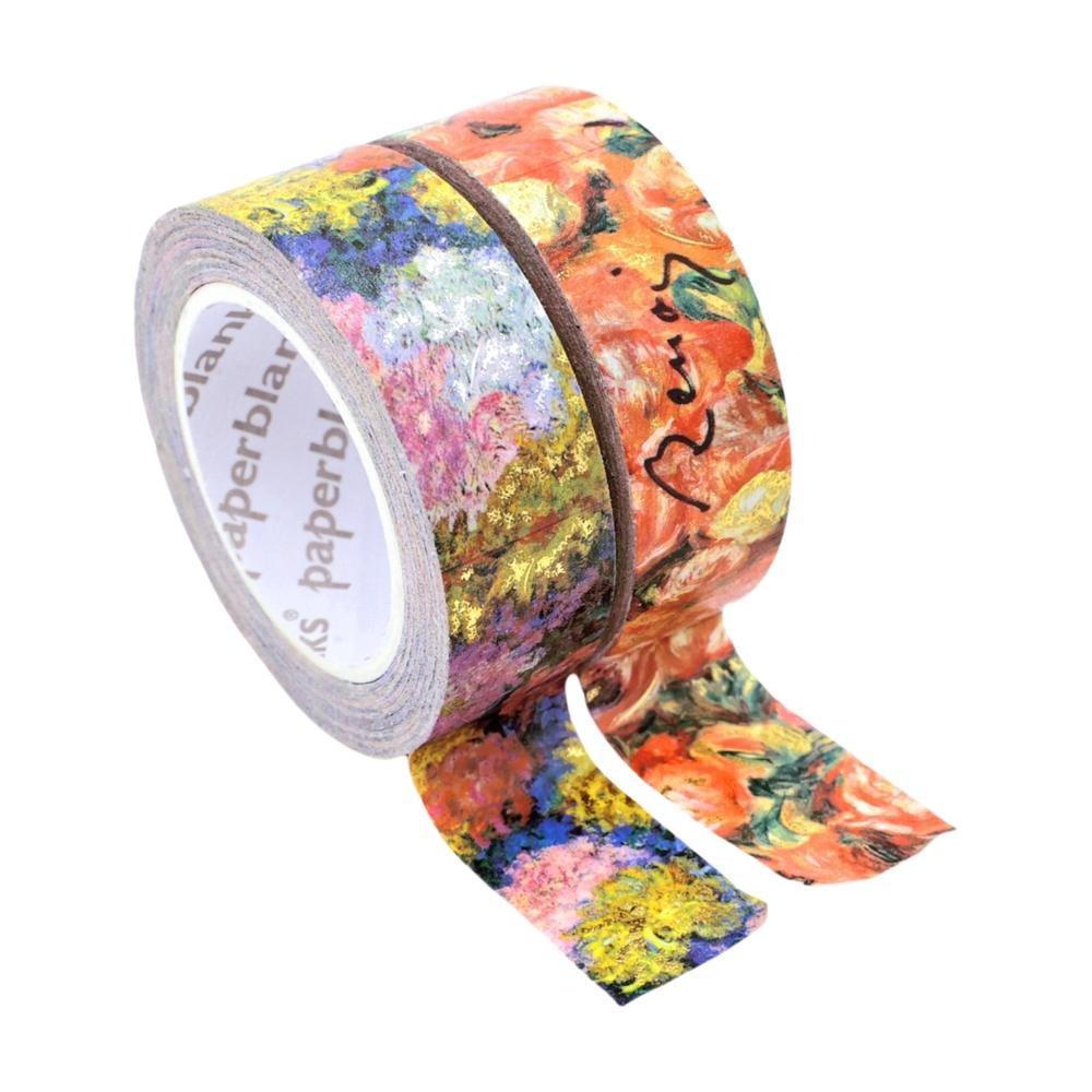 Monet’s Chrysanthemums/Renoir, Letter to Morisot (1892) (Mixed Pack) Washi Tape by Paperblanks - ISBN: 9781439799574