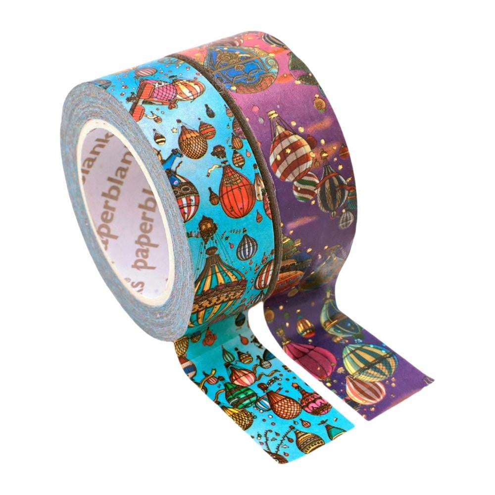 Balloon Festival/Sunset Ride (Mixed Pack) Washi Tape by Paperblanks - ISBN: 9781439799581