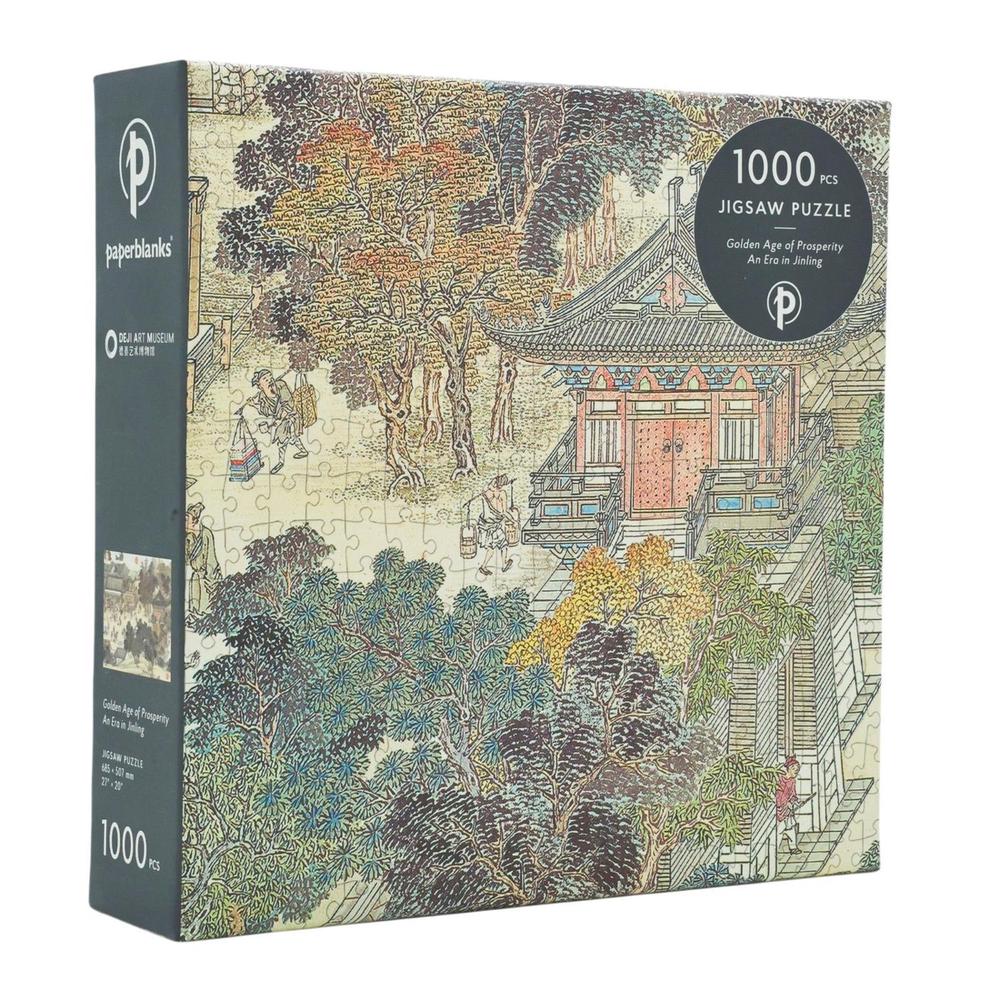 Golden Age of Prosperity (An Era in Jinling) 1000 Piece Jigsaw Puzzle 1000 by Paperblanks - ISBN: 9781439799796