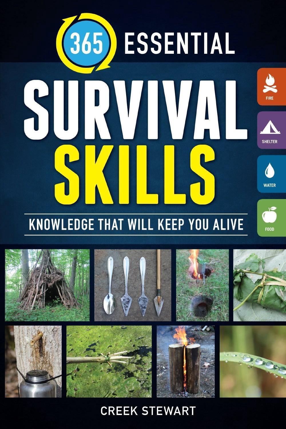 365 Essential Survival Skills, 9781440247286