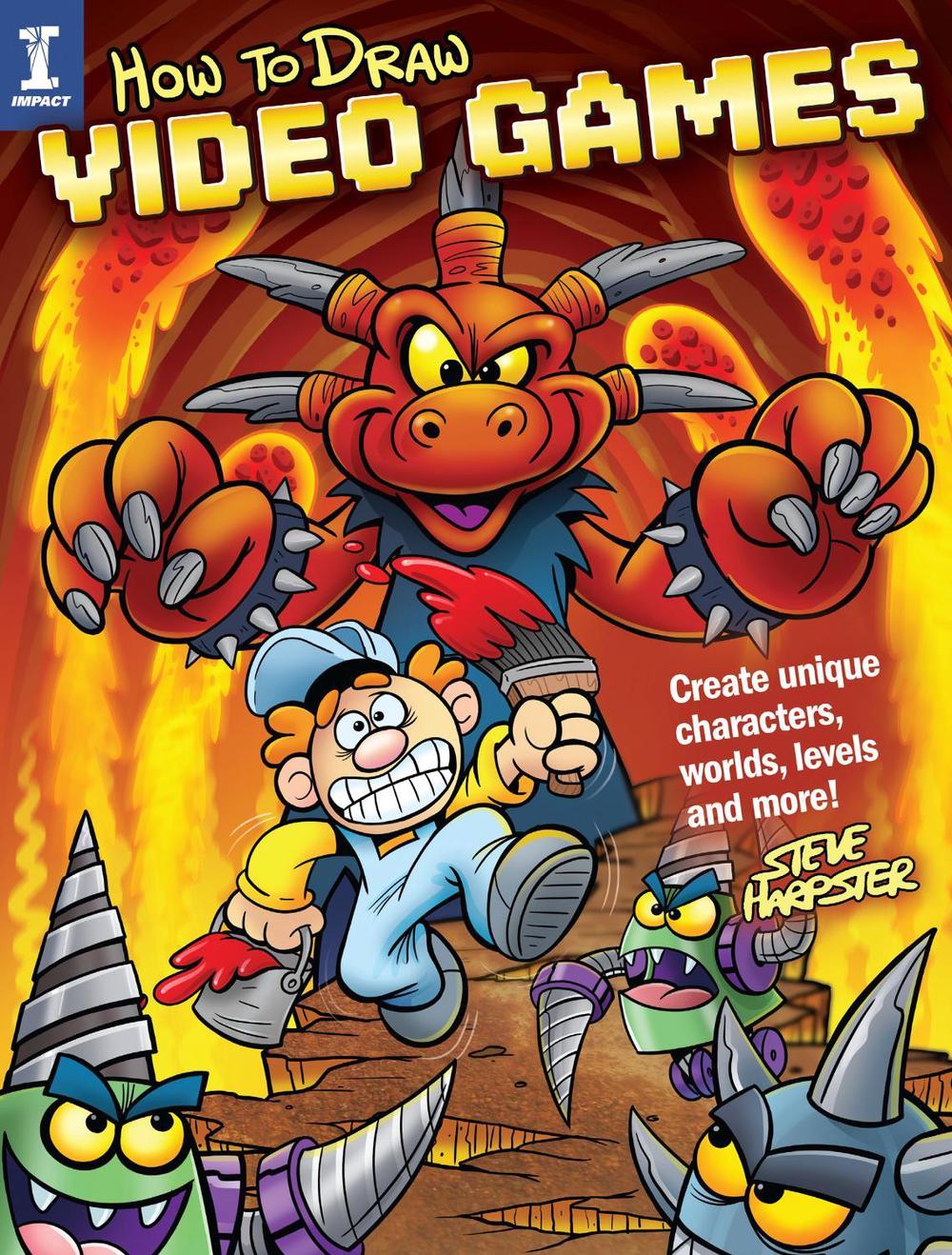 How to Draw Video Games by Steve Harpster - ISBN: 9781440351853