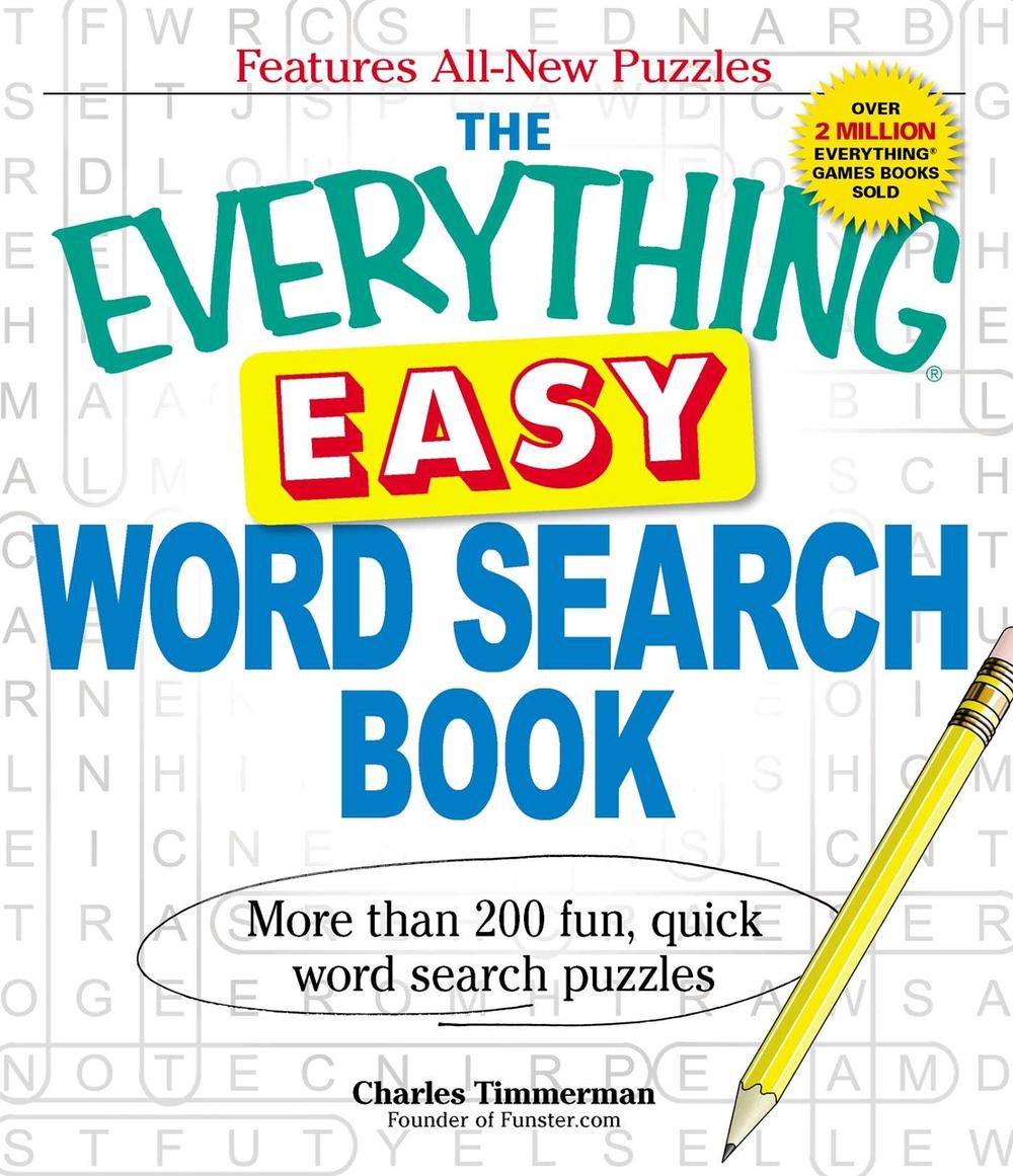 The Everything Easy Word Search Book by Charles Timmerman - ISBN: 9781440542688