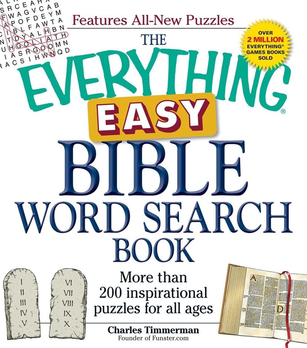 The Everything Easy Bible Word Search Book by Charles Timmerman - ISBN: 9781440542695