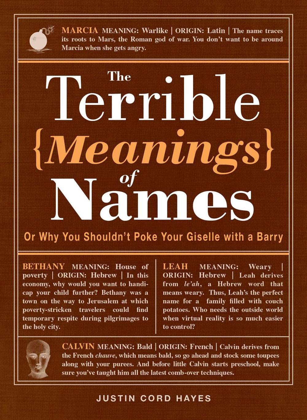 The Terrible Meanings of Names, 9781440552557