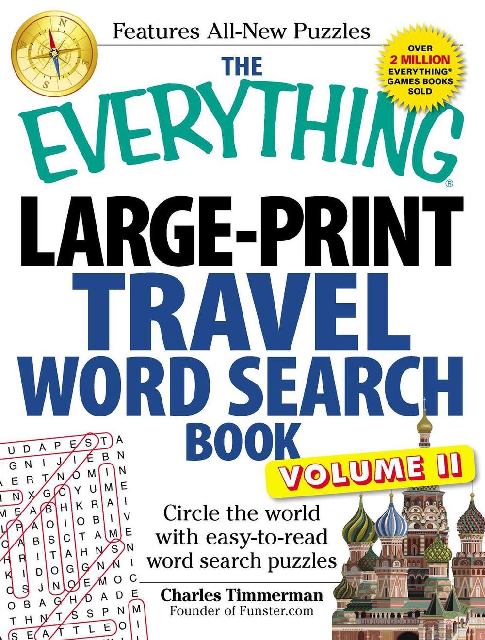 The Everything Large-Print Travel Word Search Book, Volume II by Charles Timmerman - ISBN: 9781440566820