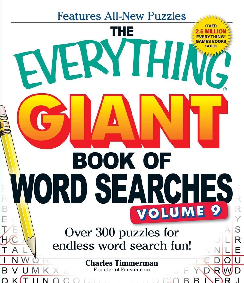 The Everything Giant Book of Word Searches, Volume 9 by Charles Timmerman - ISBN: 9781440585425
