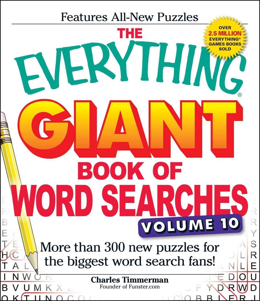 The Everything Giant Book of Word Searches, Volume 10 by Charles Timmerman - ISBN: 9781440590252