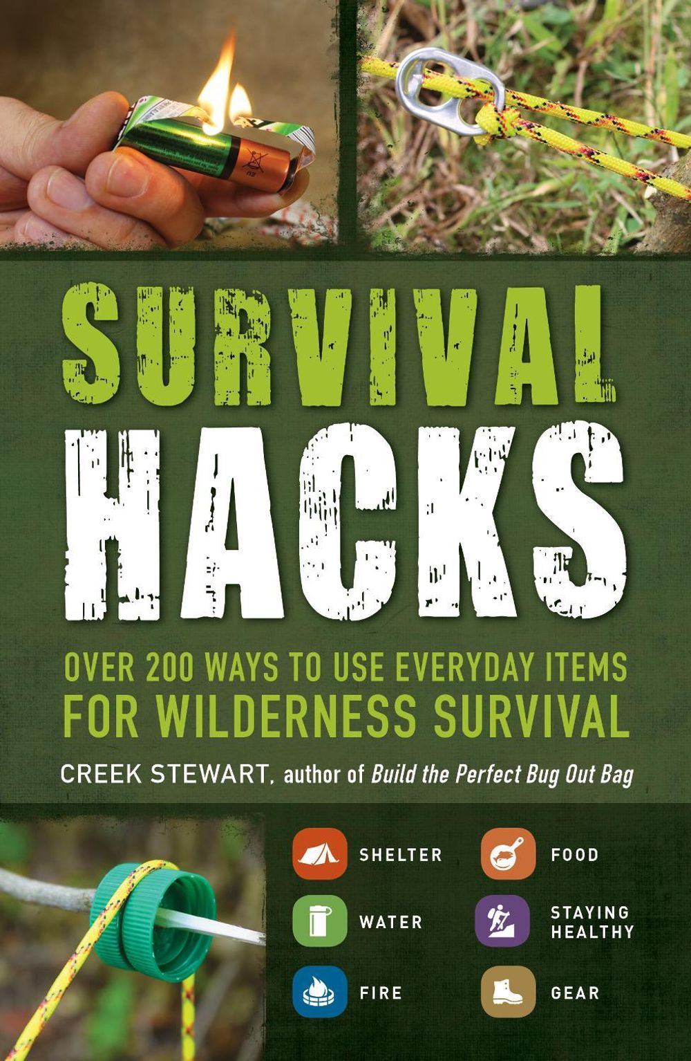 Survival Hacks by Creek Stewart - ISBN: 9781440593345