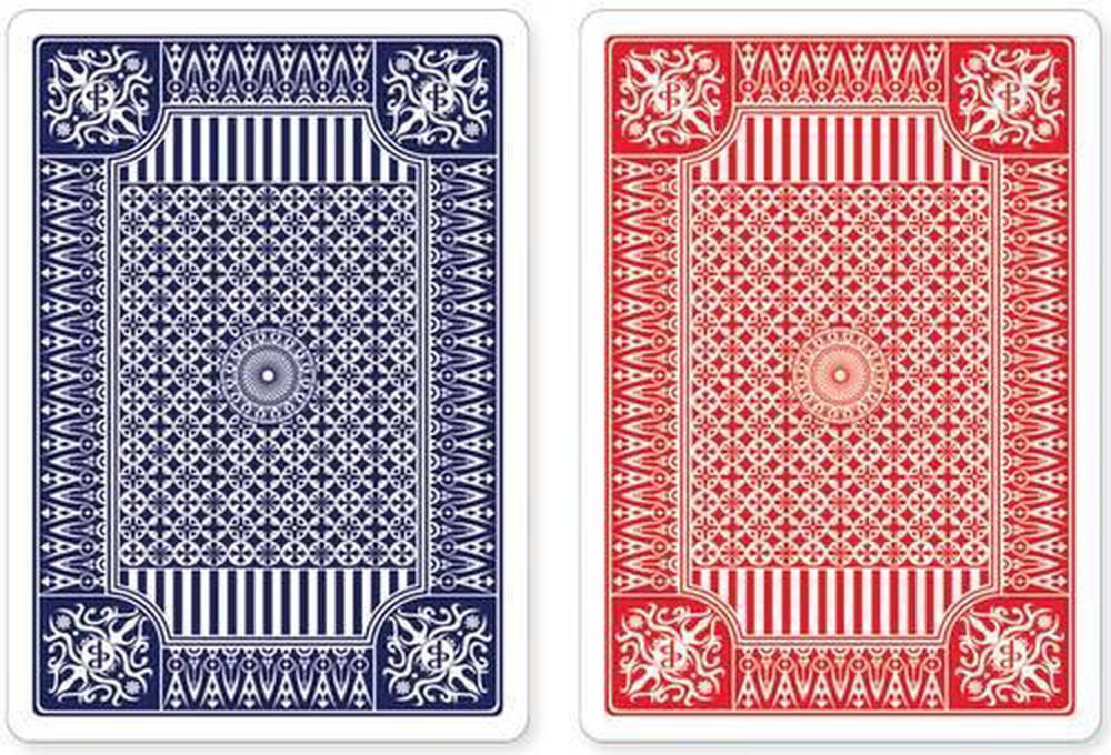 Premium Playing Cards Poker Blue/Red by Inc Peter Pauper Press - ISBN: 9781441309884