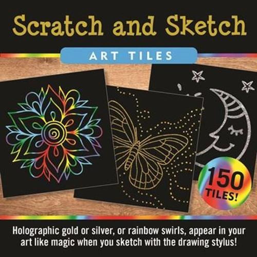 Scratch & Sketch Art Tiles by Peter Pauper Press Inc - ISBN: 9781441336170