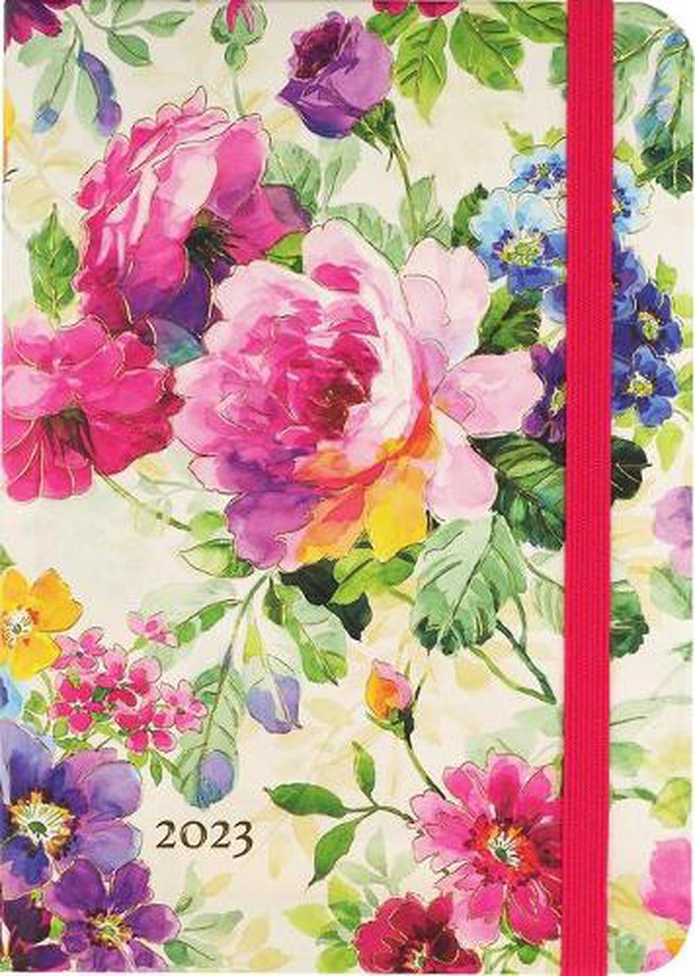 Peter Pauper Press Inc. 2023 Peony Garden Weekly Planner (16 Months, Aug 2022 to Dec 2023), 9781441338600