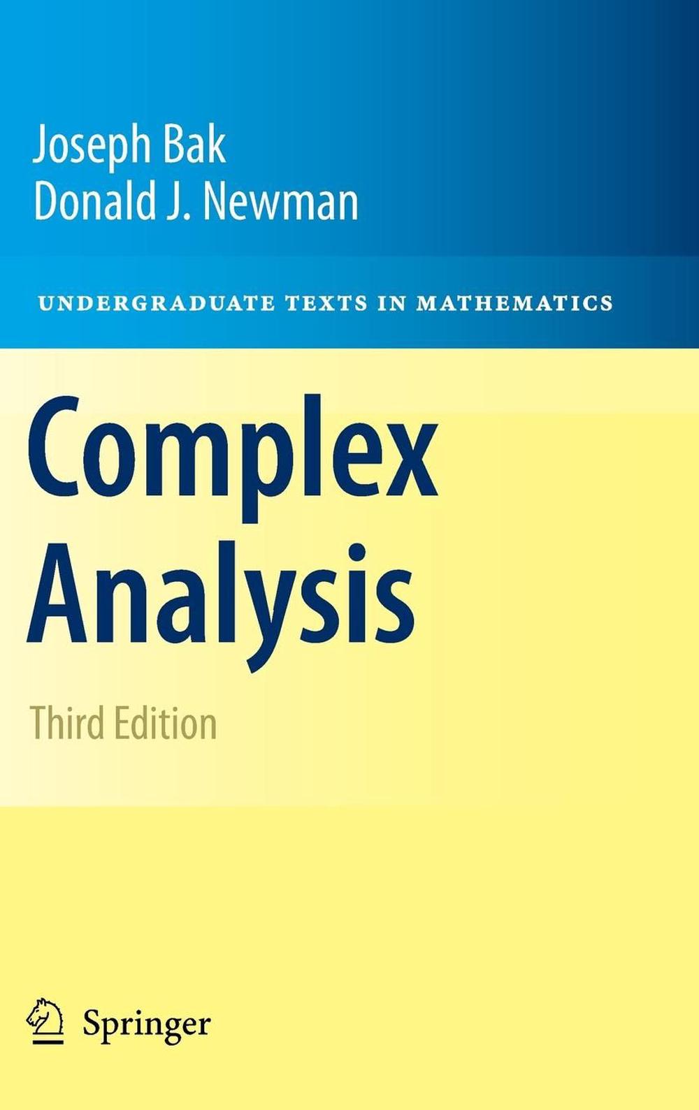 Complex Analysis, 3rd Edition, 9781441972873