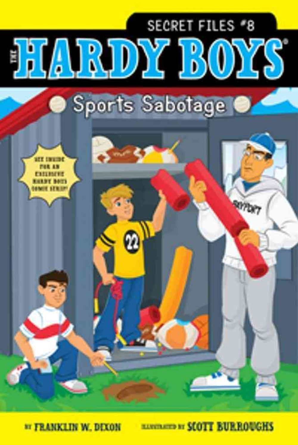 HBSS #8:Sports Sabotage by Franklin W. Dixon - ISBN: 9781442423169