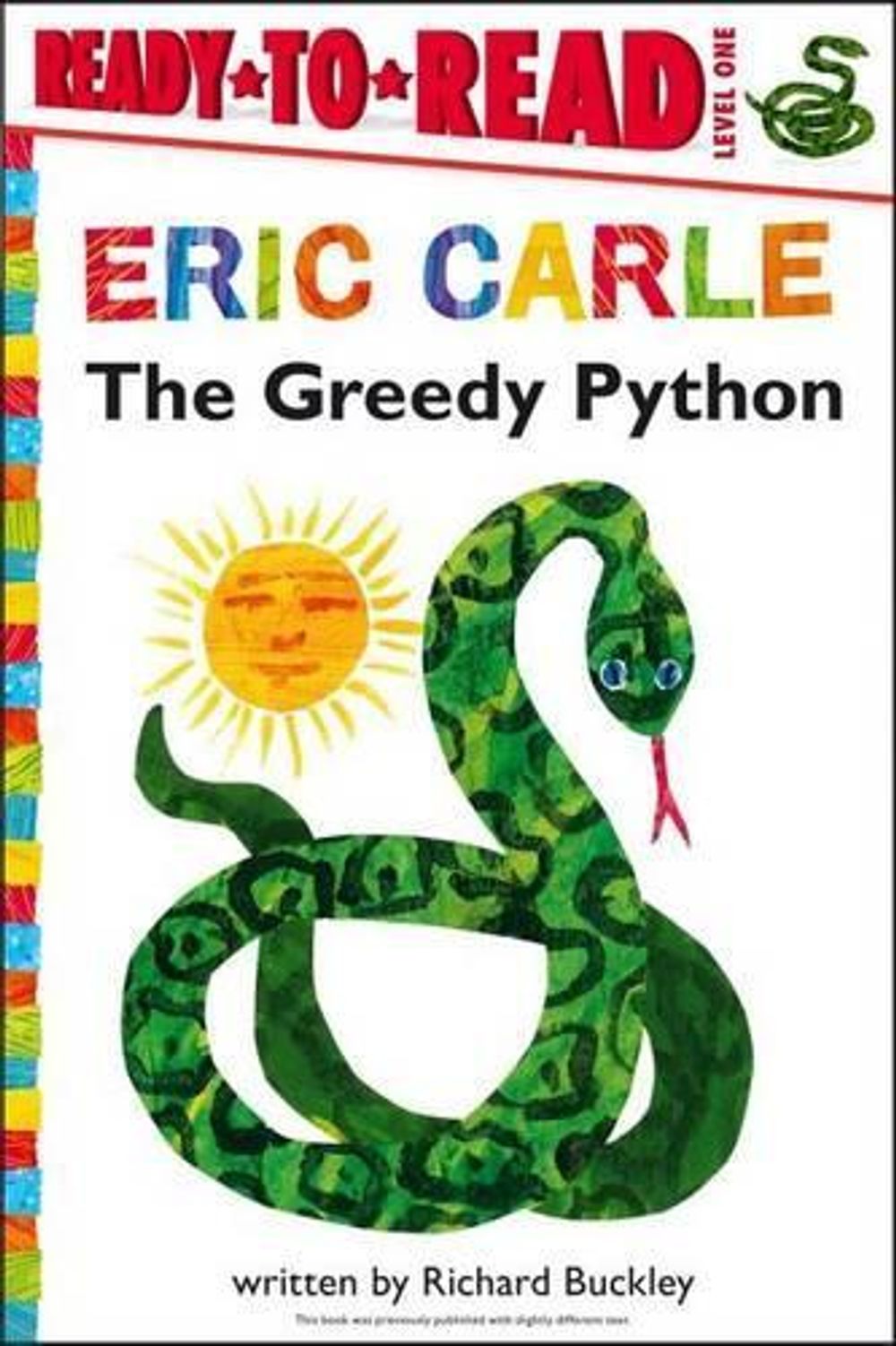 The Greedy Python/Ready-To-Read Level 1 by Dr Richard Buckley - ISBN: 9781442445765