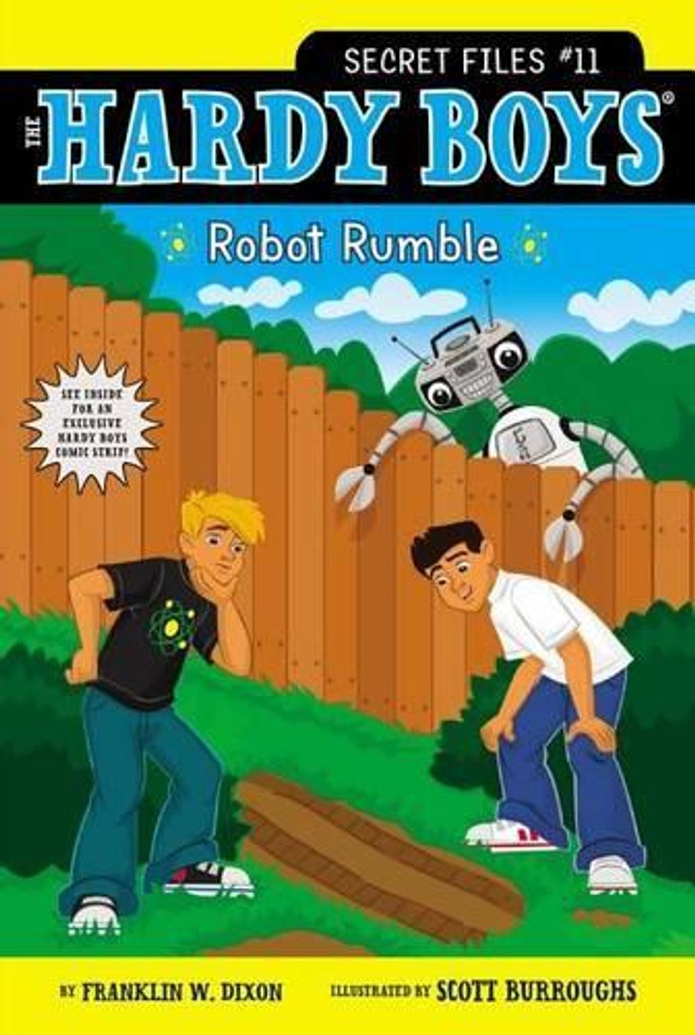 Hardy Boys Secret Files #11: Robot Rumble by Franklin W. Dixon - ISBN: 9781442453678
