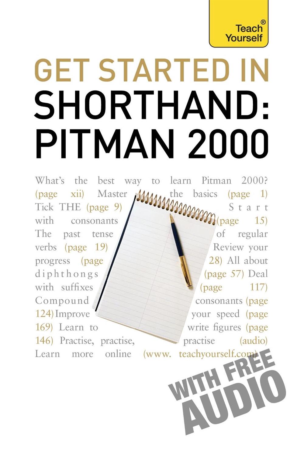 Get Started In Shorthand: Pitman 2000, 9781444102963
