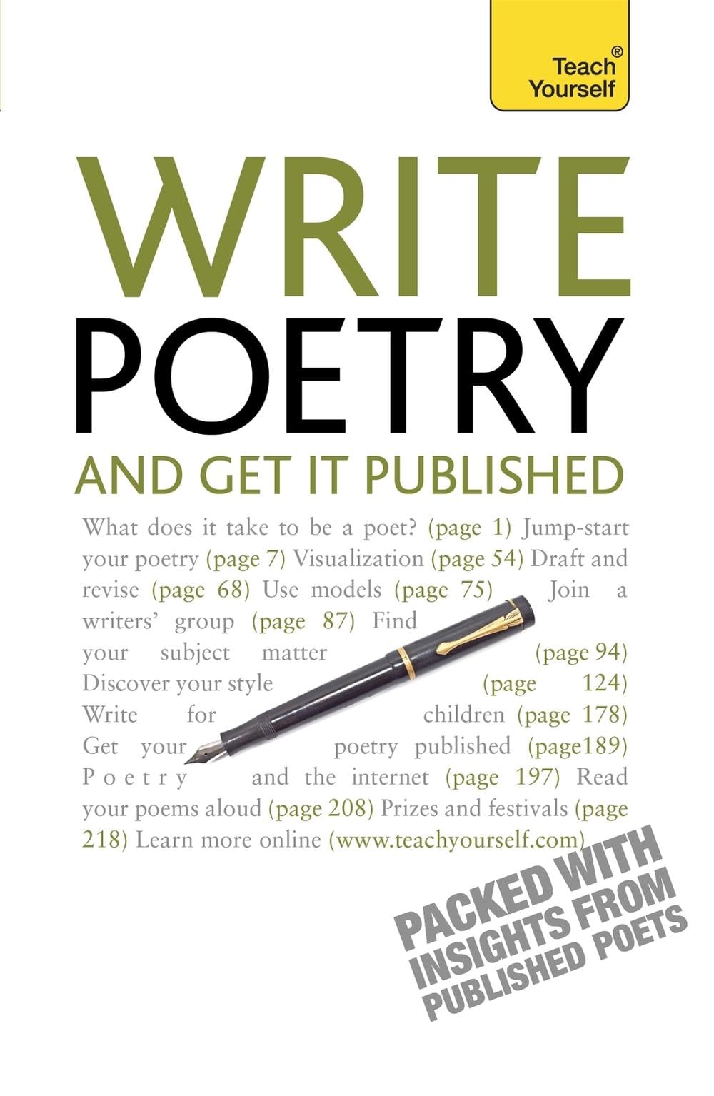 Write Poetry and Get it Published by Matthew Sweeney - ISBN: 9781444103243