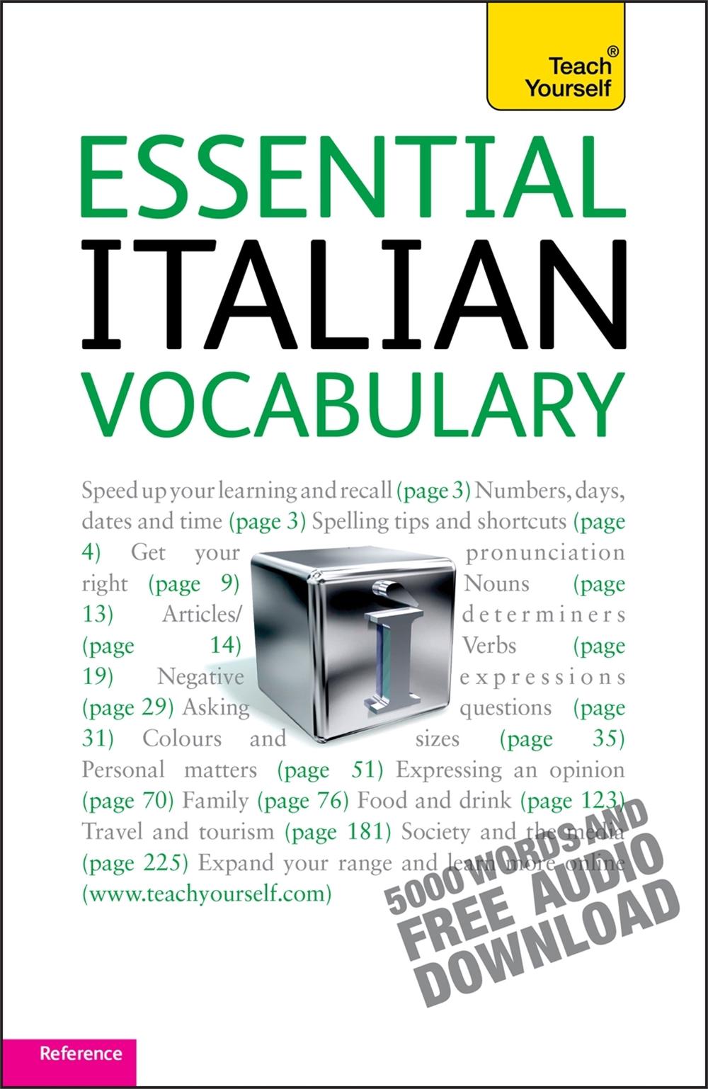 Essential Italian Vocabulary: Teach Yourself by Mike Zollo - ISBN: 9781444103670