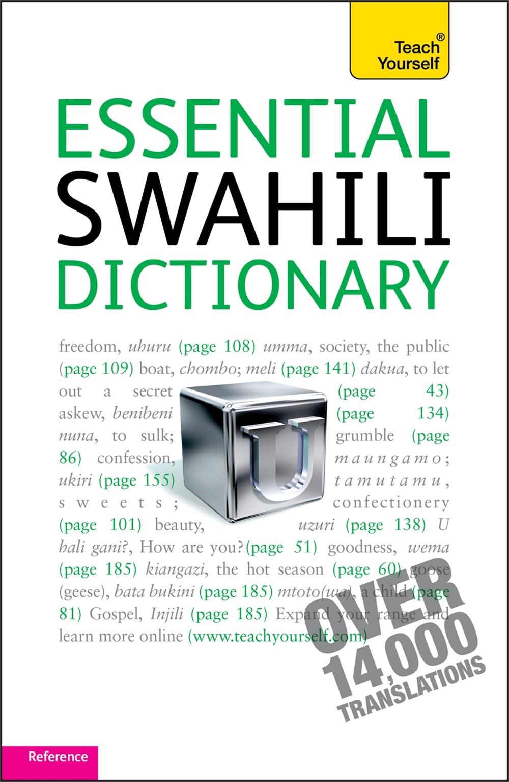 Essential Swahili Dictionary: Teach Yourself by D.V. Perrott - ISBN: 9781444104080