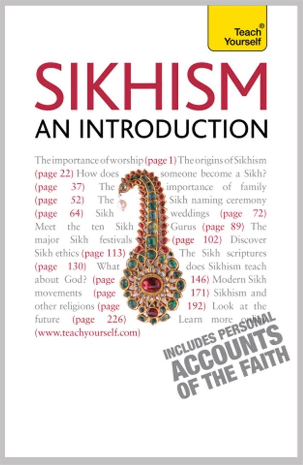 Sikhism - An Introduction: Teach Yourself, 9781444105100