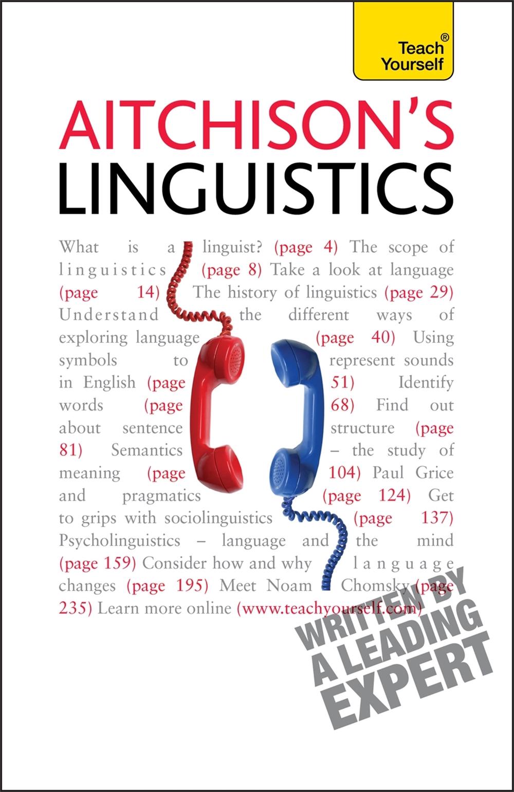 Aitchison's Linguistics by Jean Aitchison - ISBN: 9781444105964