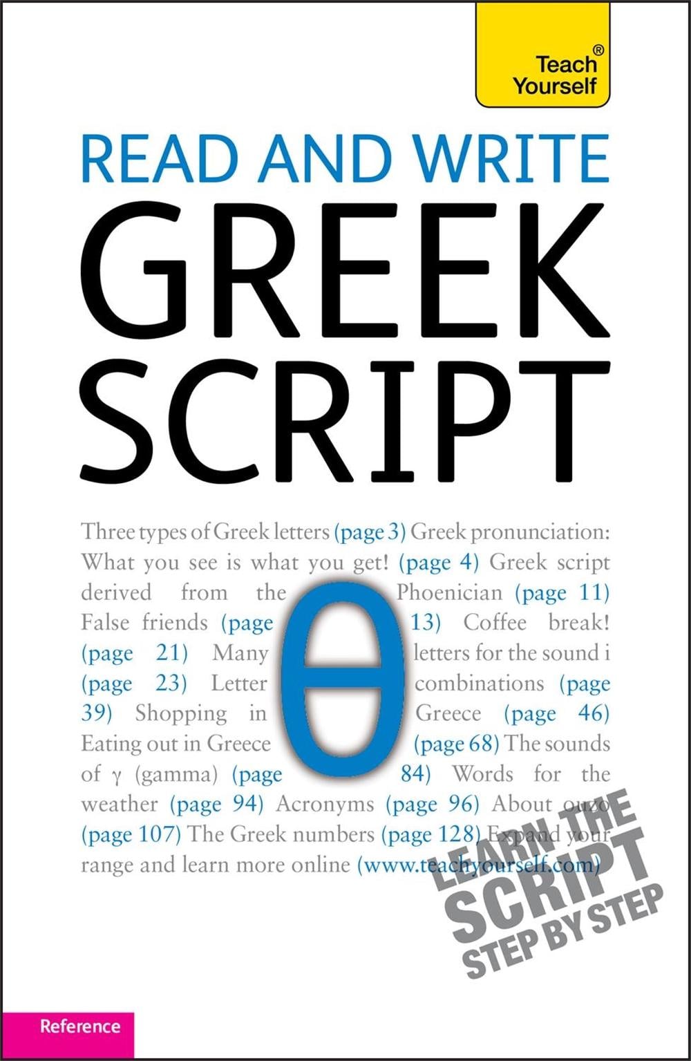 Read and write Greek script: Teach yourself by Sheila Hunt - ISBN: 9781444106138