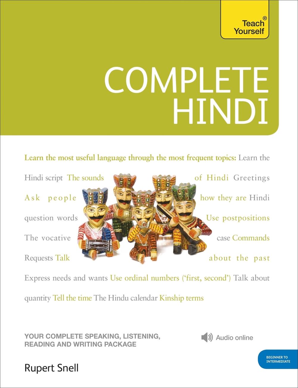 Complete Hindi Beginner to Intermediate Course by Simon Weightman - ISBN: 9781444106831