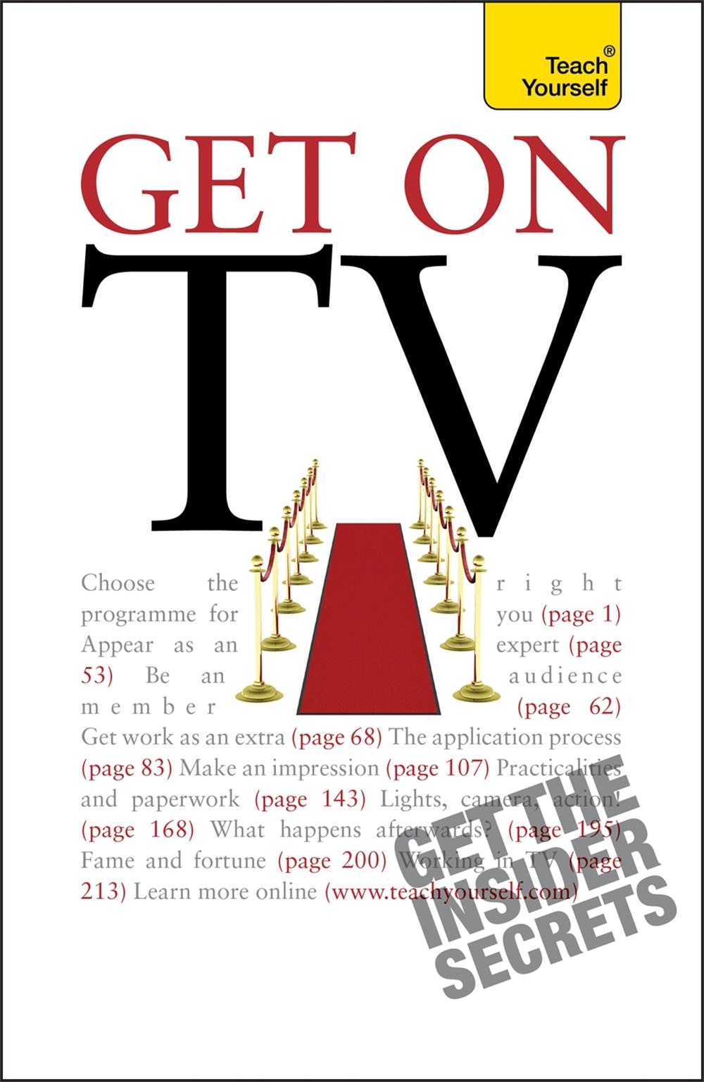 Get On TV by Katherine Lapworth - ISBN: 9781444108859