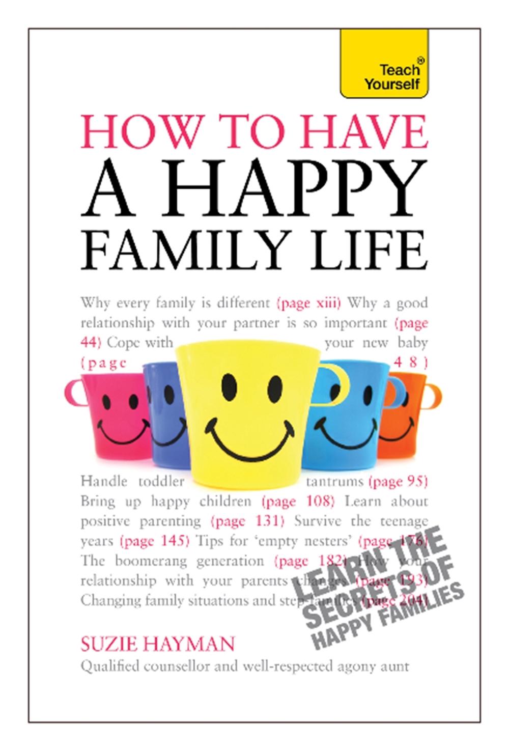 Have a Happy Family Life by Suzie Hayman - ISBN: 9781444169263