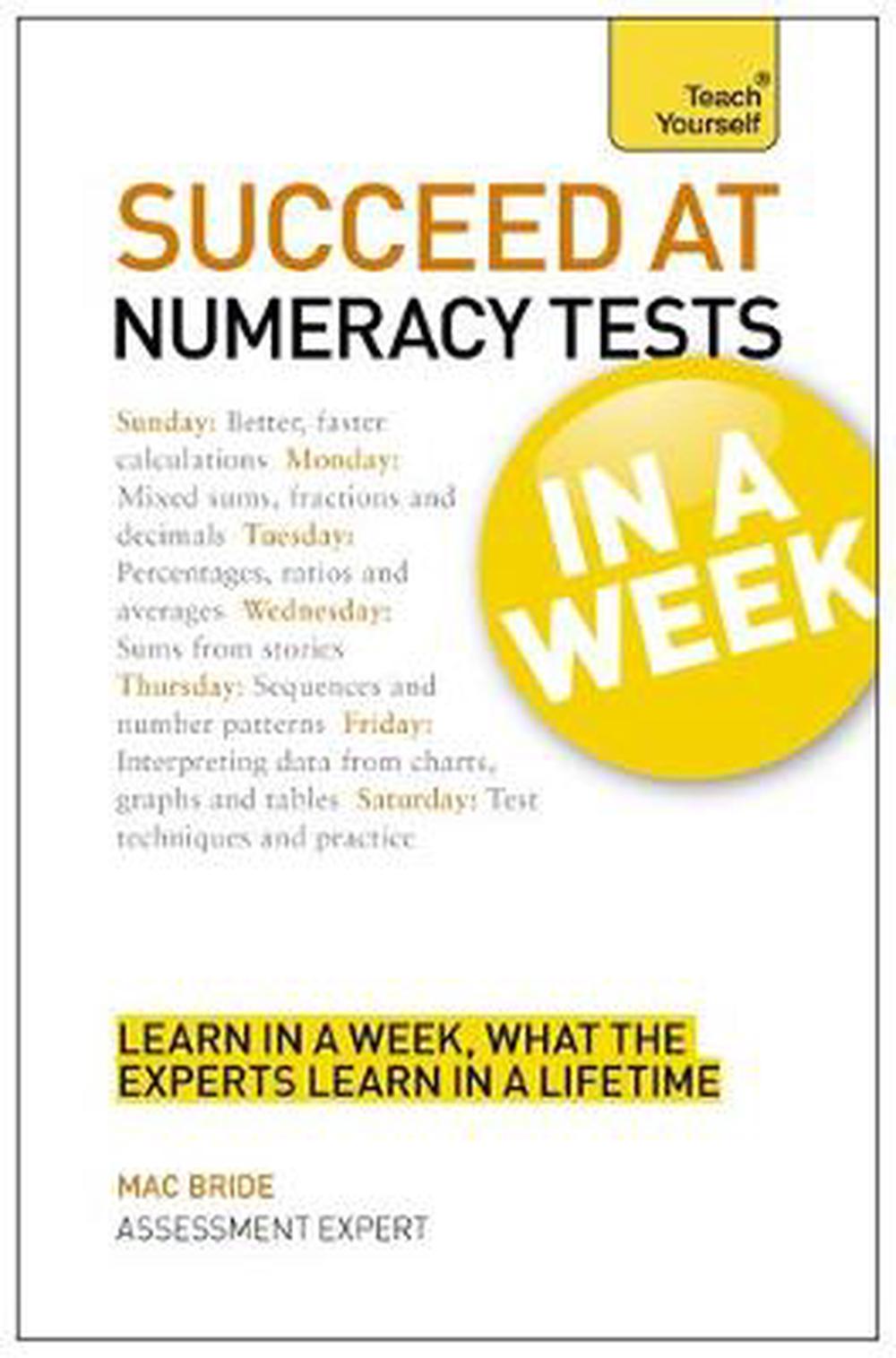 Succeed At Numeracy Tests In A Week, 9781444185829