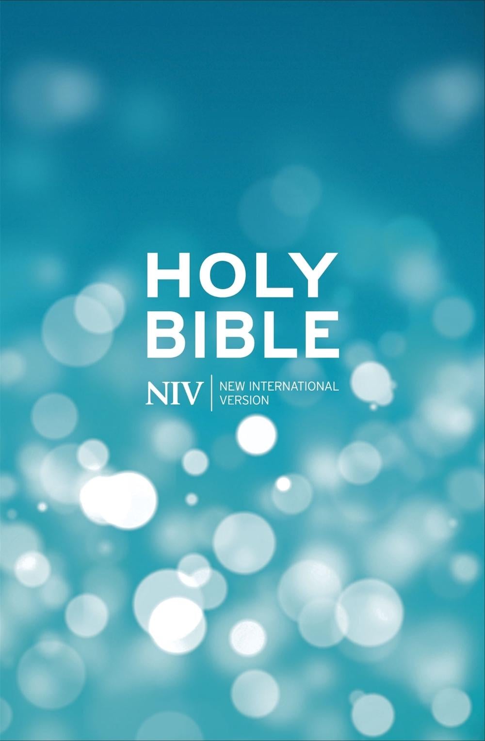 NIV Popular Blue Hardback Bible by New International Version - ISBN: 9781444701500