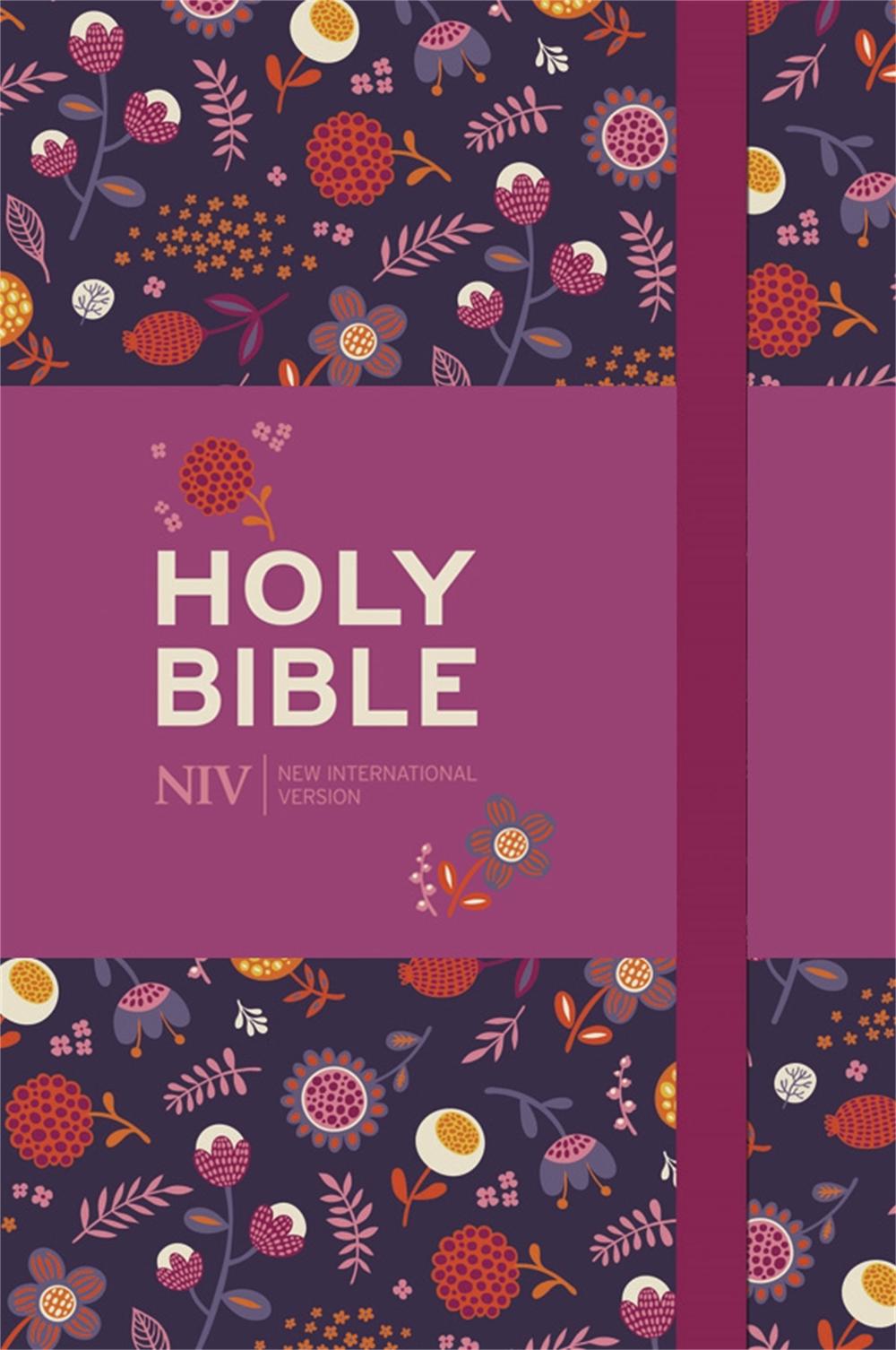 NIV Pocket Floral Notebook Bible, 9781444702767