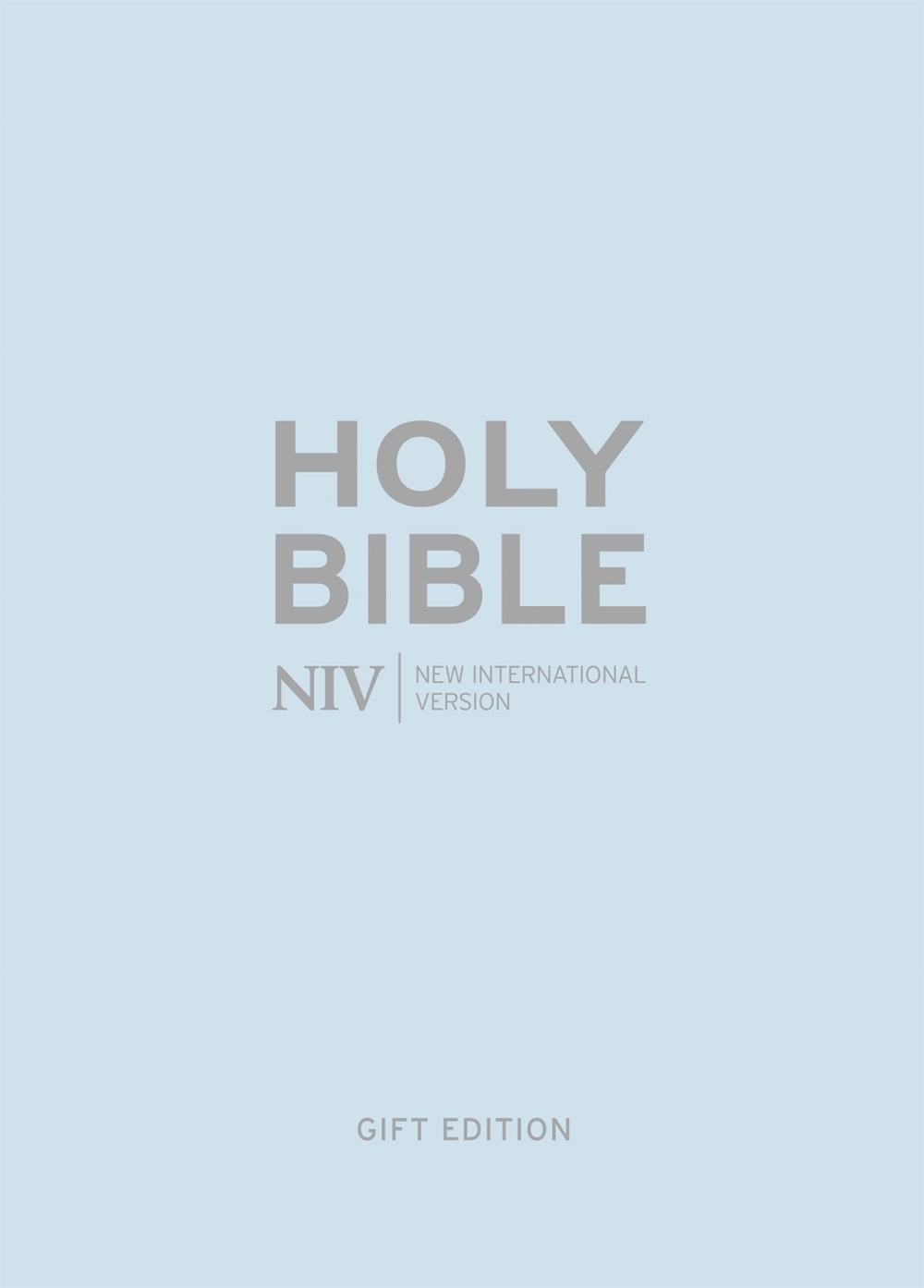 NIV Pocket Pastel Blue Soft-tone Bible by New International Version - ISBN: 9781444703078