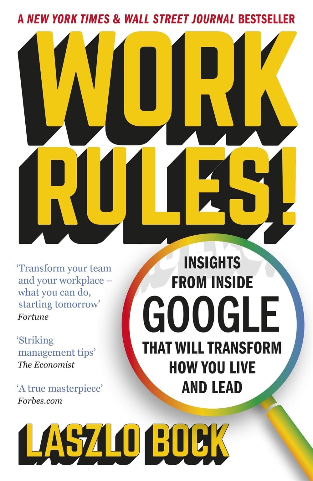 Work Rules! by Laszlo Bock - ISBN: 9781444792386