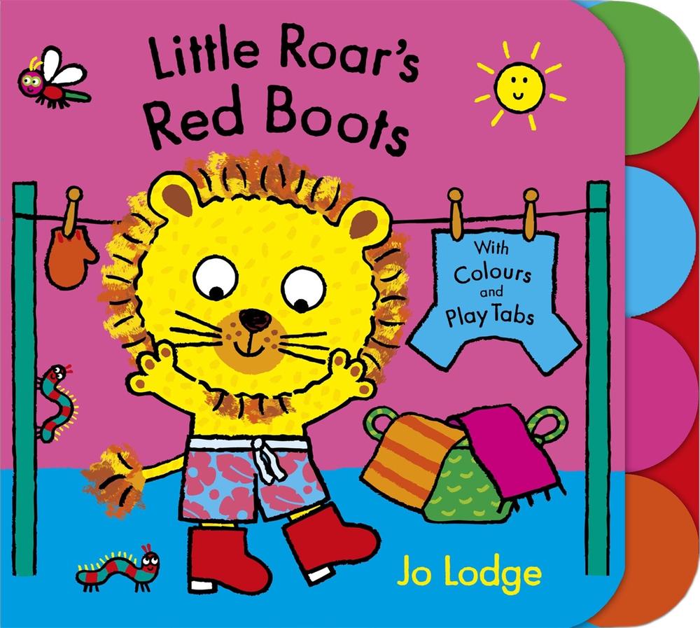 Little Roar's Red Boots Board Book by Jo Lodge - ISBN: 9781444904826