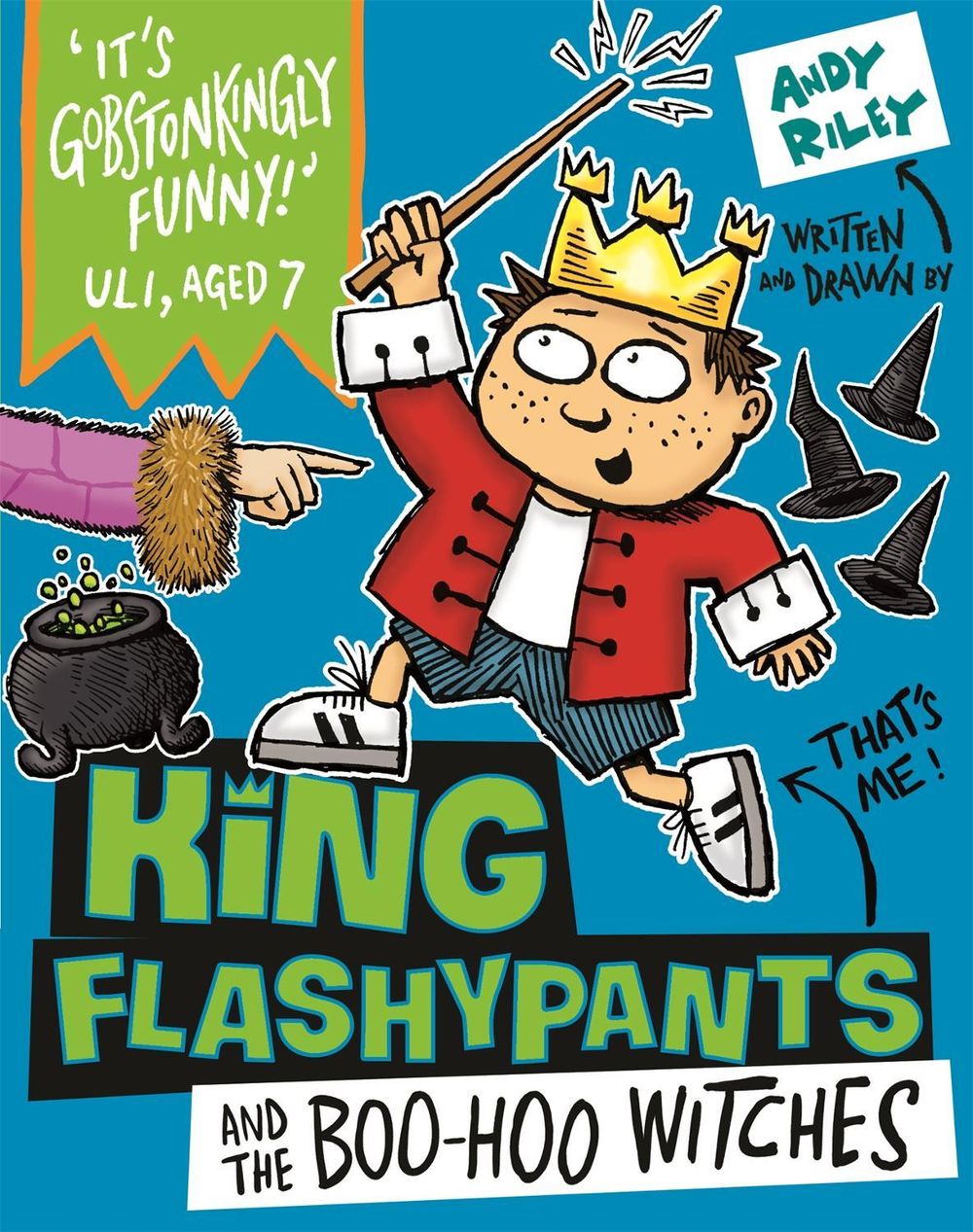 King Flashypants and the Boo-Hoo Witches by Andy Riley - ISBN: 9781444940978