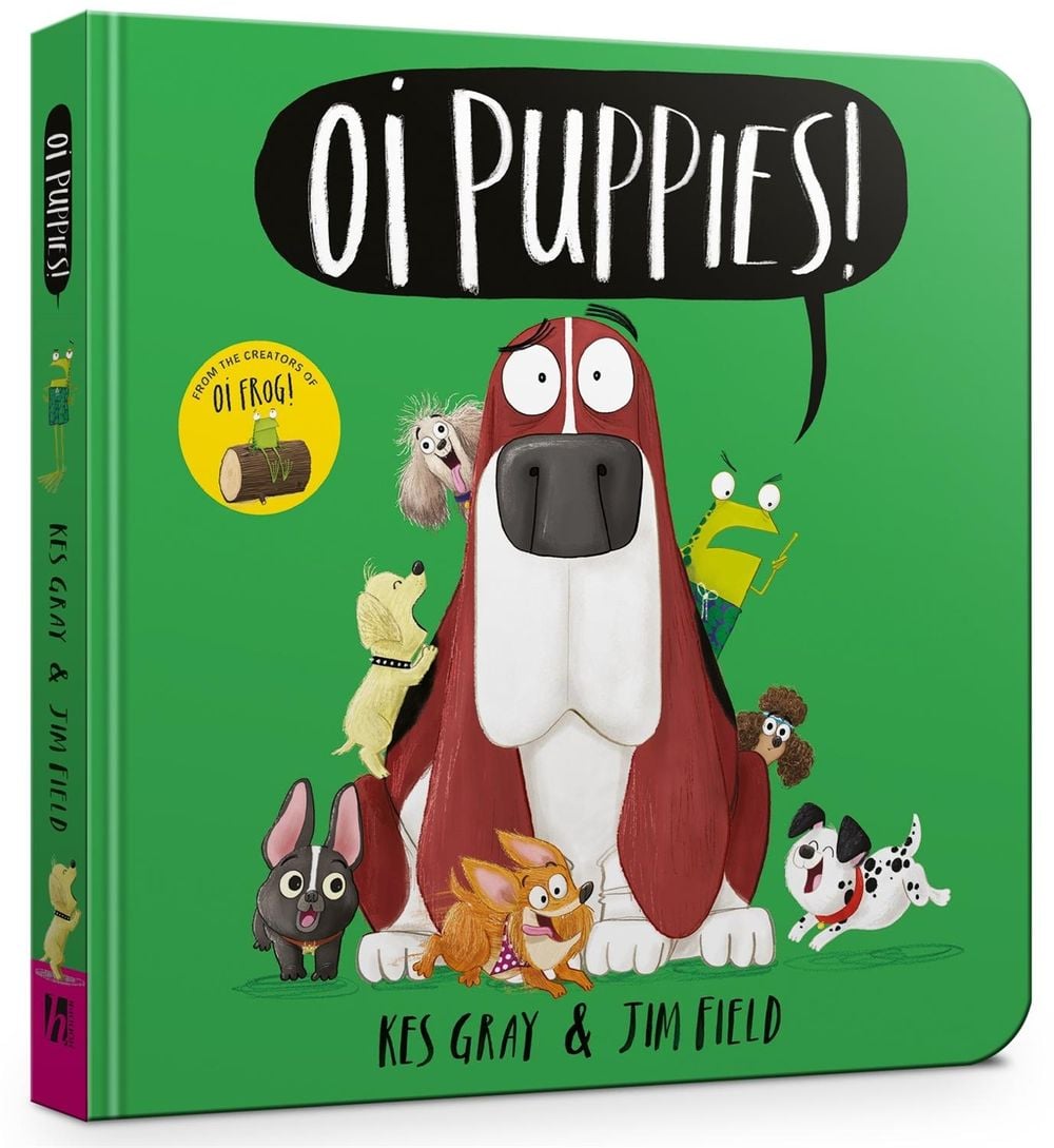 Oi Puppies Board Book by Kes Gray - ISBN: 9781444948547