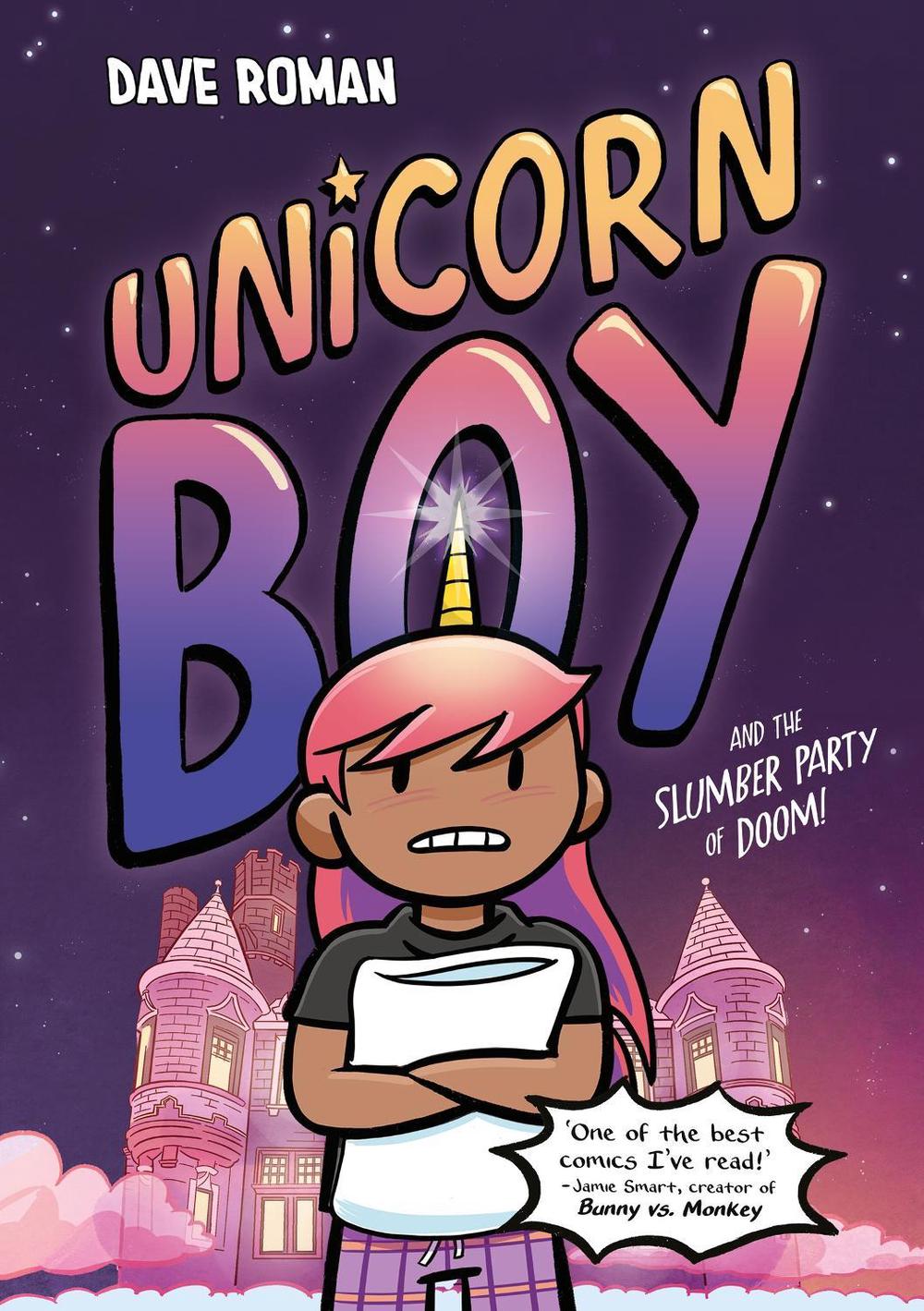 Unicorn Boy and the Slumber Party of Doom by Dave Roman - ISBN: 9781444975376