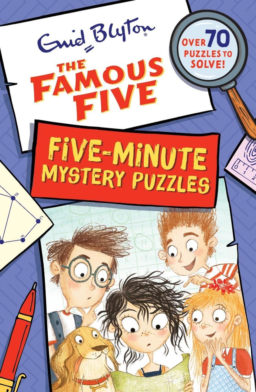 Famous Five: Five-Minute Mystery Puzzles by Enid Blyton - ISBN: 9781444980233