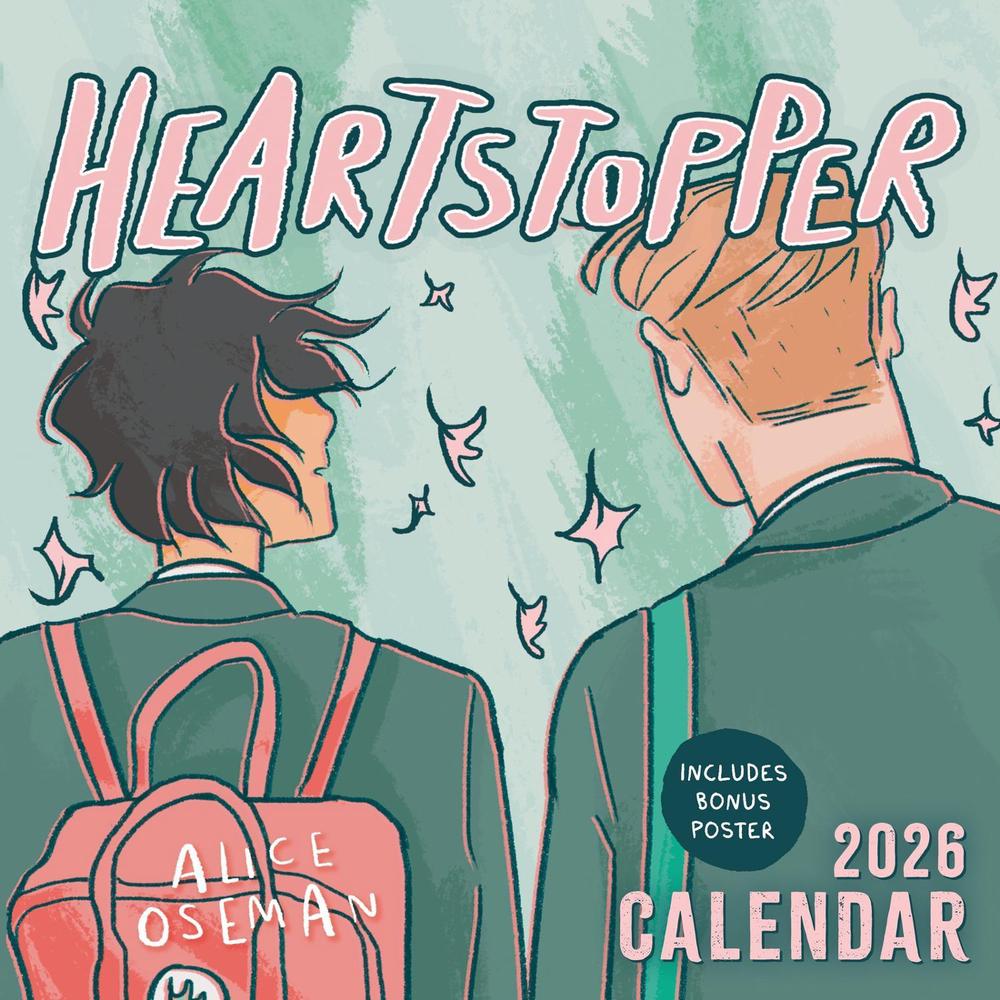 The Heartstopper 2026 Calendar by Alice Oseman - ISBN: 9781444982244