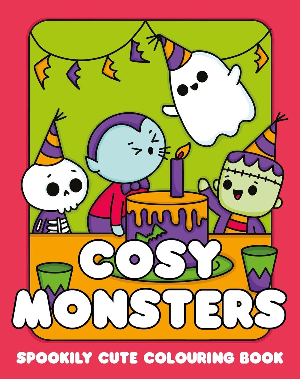 Cosy Monsters: A Super Cute Colouring Book, 9781444983739