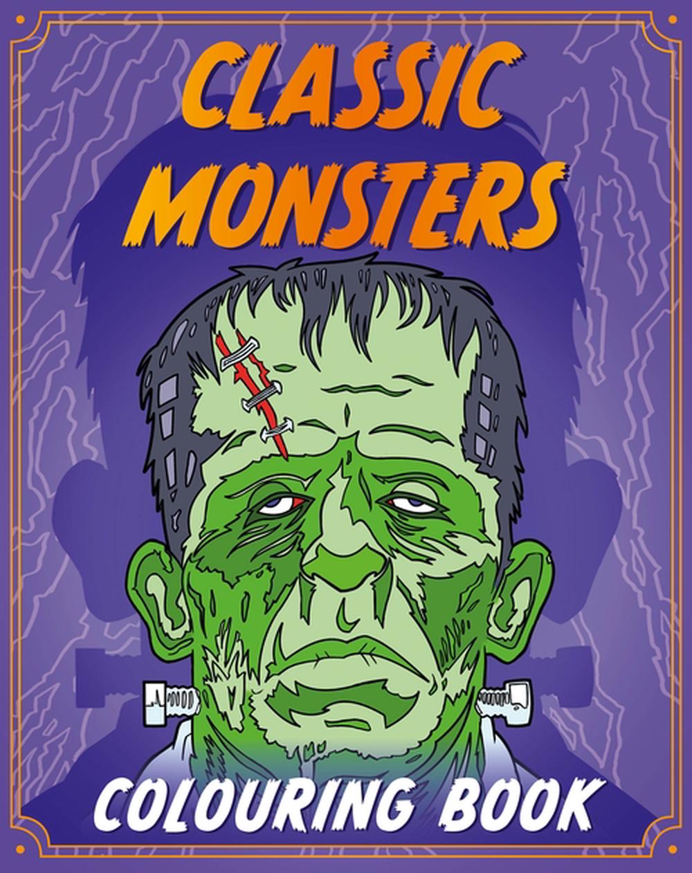 Classic Monsters Colouring Book, 9781444983746